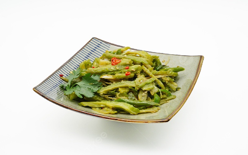 fried-bitter-melon