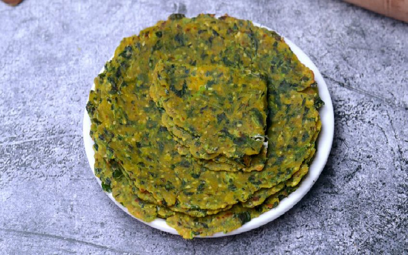 methi-thepla