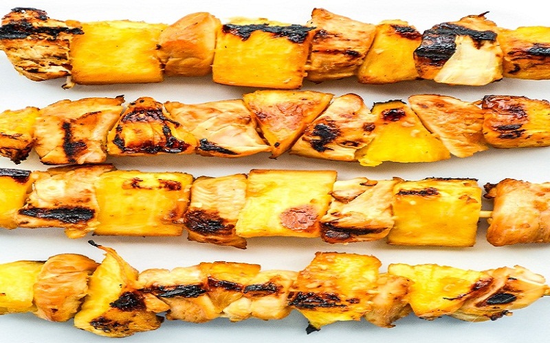 pineapple-chicken-skewers