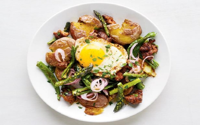 smashed-potato-hash