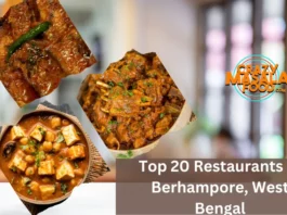 Top 20 Restaurants In Berhampore, West Bengal