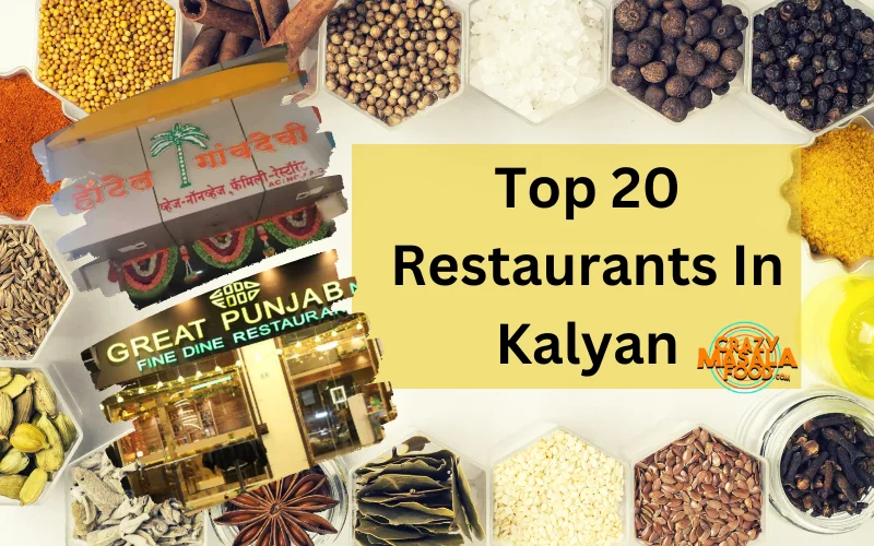Top 20 Restaurants In Kalyan