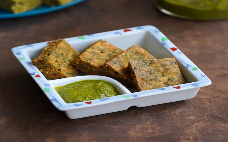 kothimbir-vadi