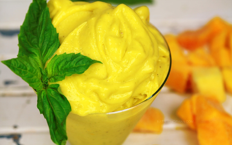 mango-basil-sorbet