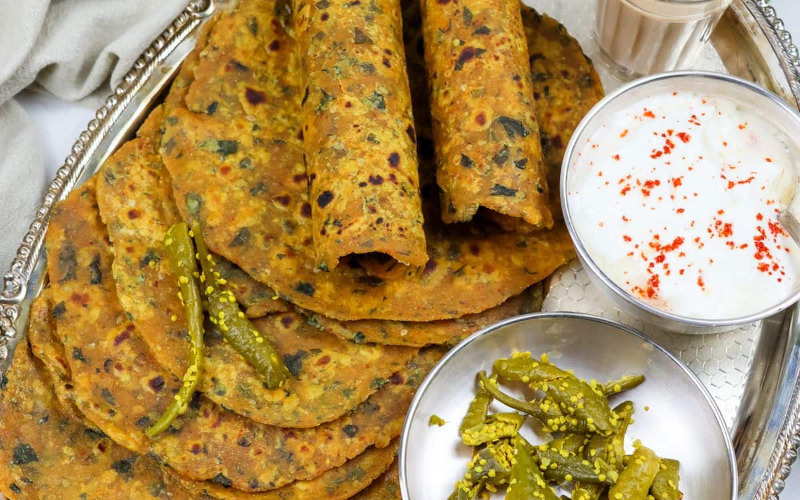 methi-thepla methi-thepla