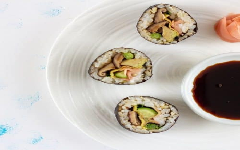 mushroom-sushi-rolls