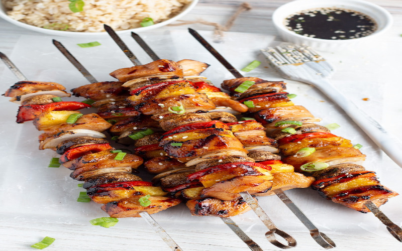 pineapple-teriyaki-chicken-skewers