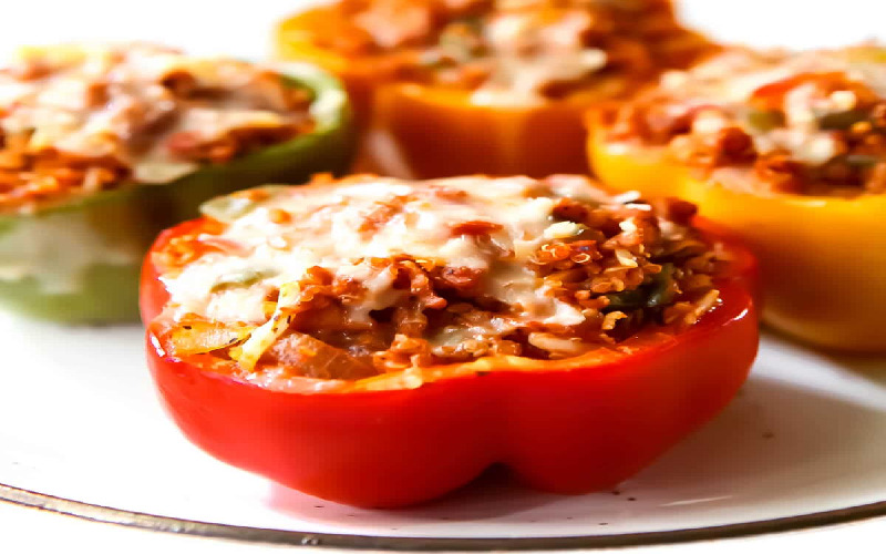 soya-stuffed-peppers