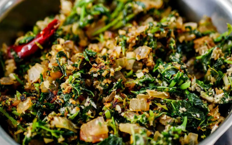 spinach-poriyal spinach-poriyal