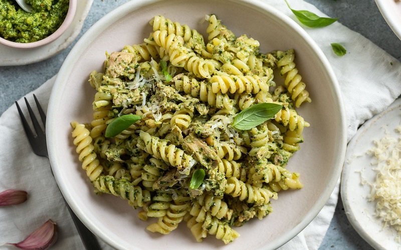 tuna-pesto-pasta-recipe tuna-pesto-pasta-recipe