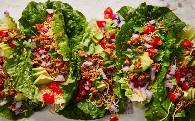 turkey-lettuce-wrap-tacos