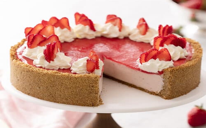 nobake-strawberry-cake-recipe
