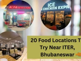 20 Food Locations To Try Near ITER, Bhubaneswar