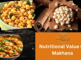 Nutritional Value Of Makhana