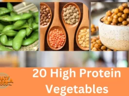 20 High Protein Vegetables