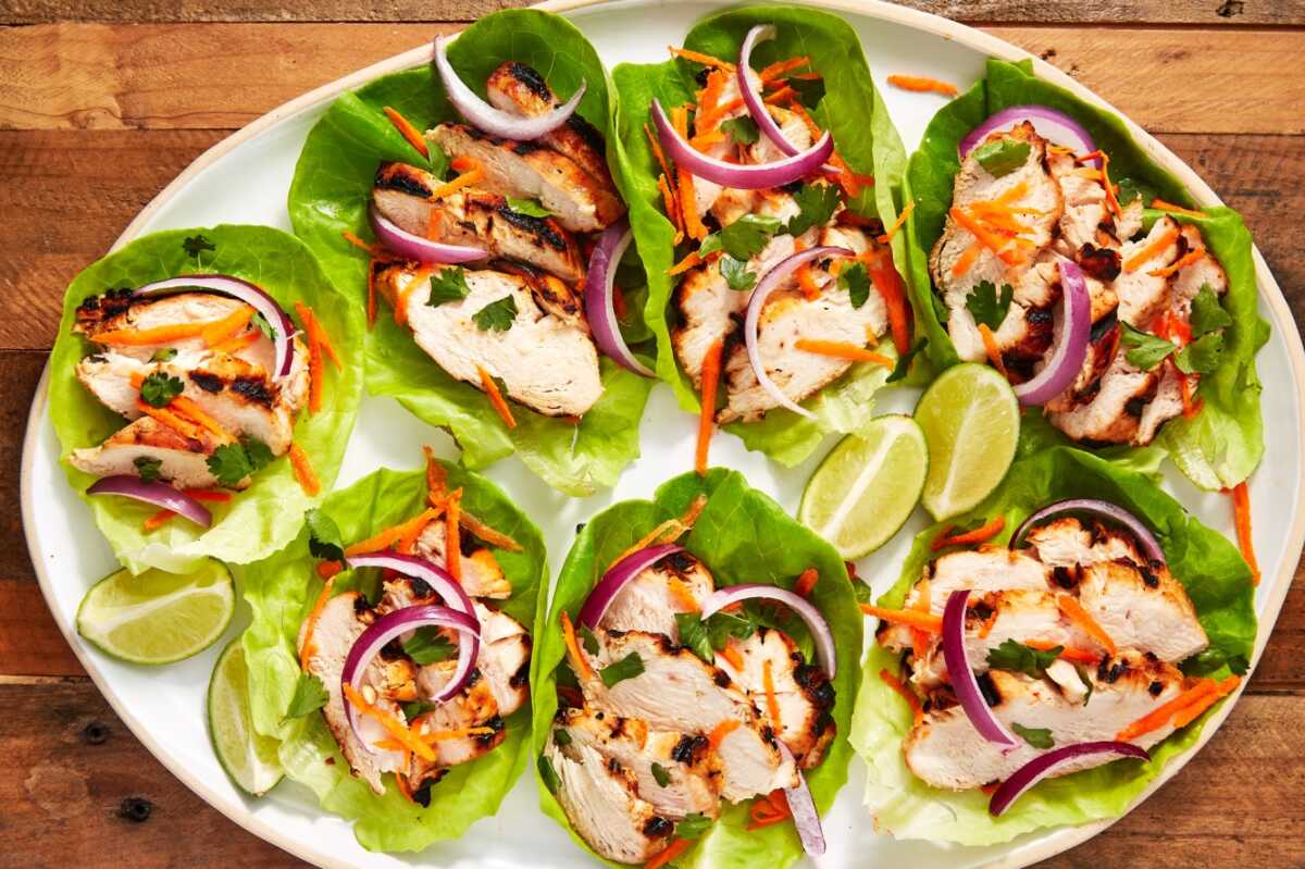 Thai Lettuce Wraps