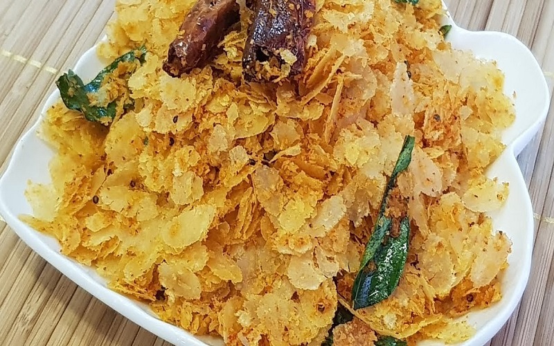 poha-chutney poha-chutney