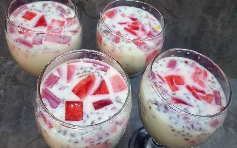 jelly-and-milk-sharbat