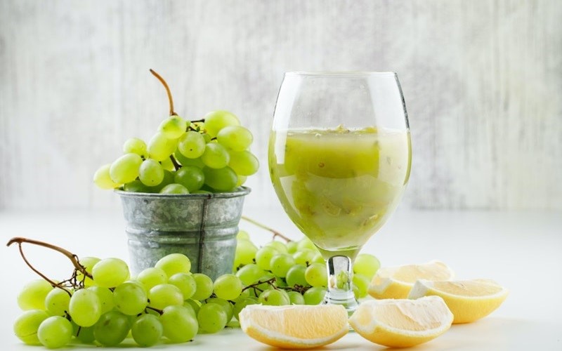 Green Grape Fruit Juice