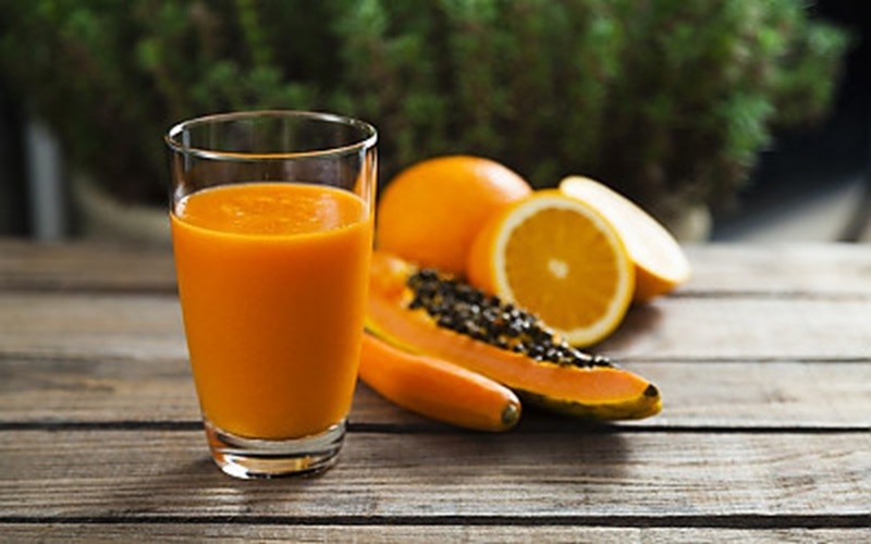 Orange Papaya Juice
