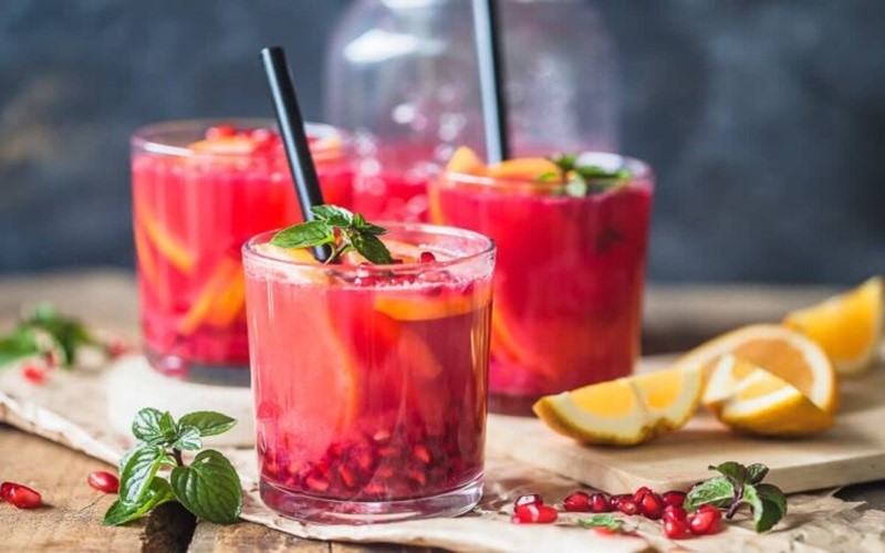 Pomegranate Orange Juice