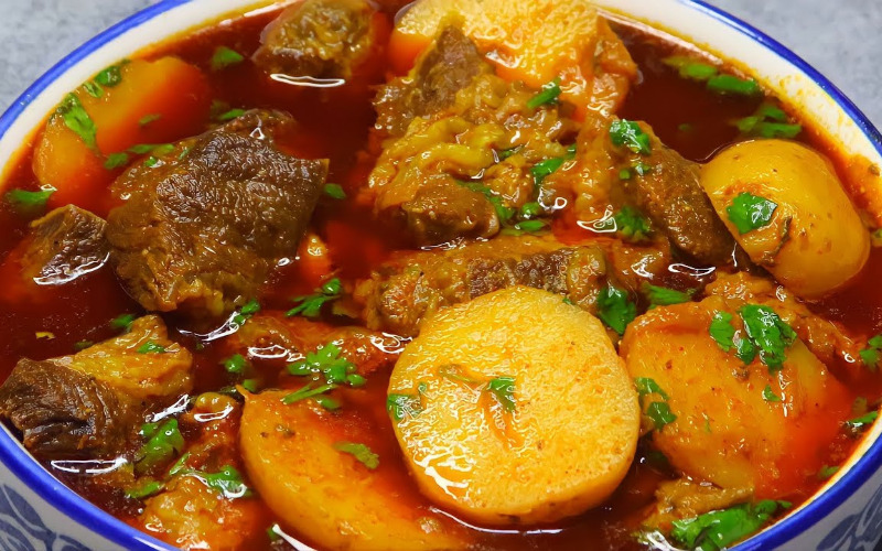aloo-gosht