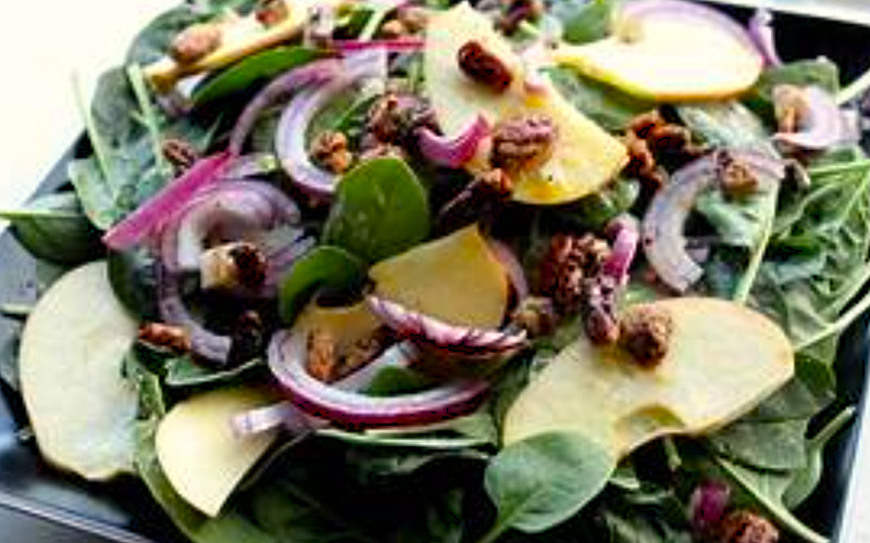 spinach-apple-salad