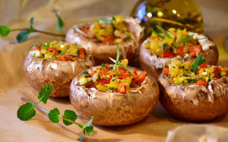 stuffed-mushrooms