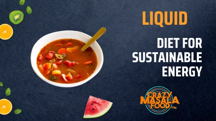 Liquid Diet For Sustainable Energy