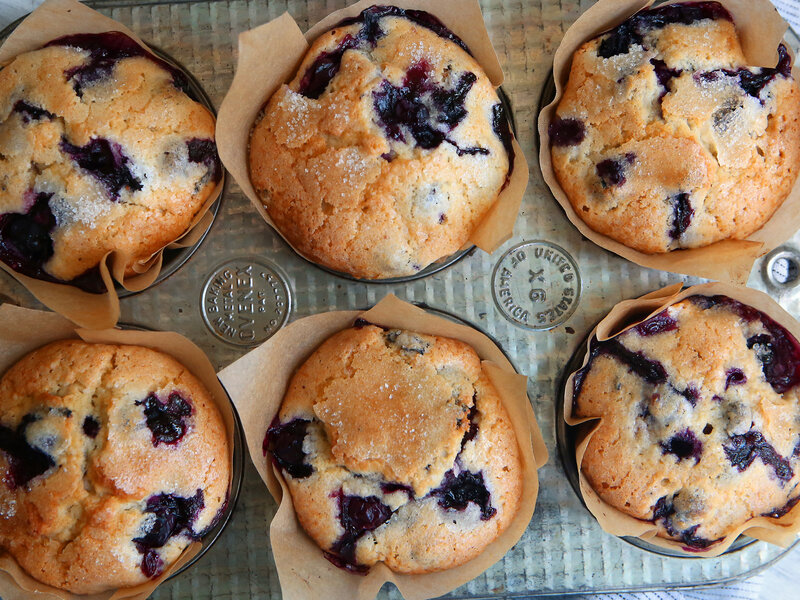 blueberry-muffins