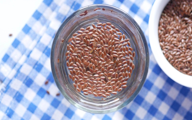 flaxseed-water