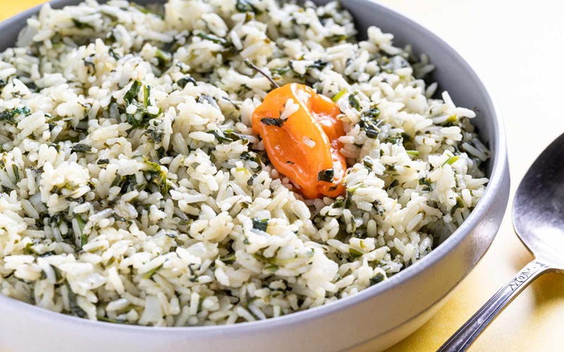 spinach-rice
