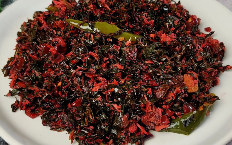 tambdi-bhaji