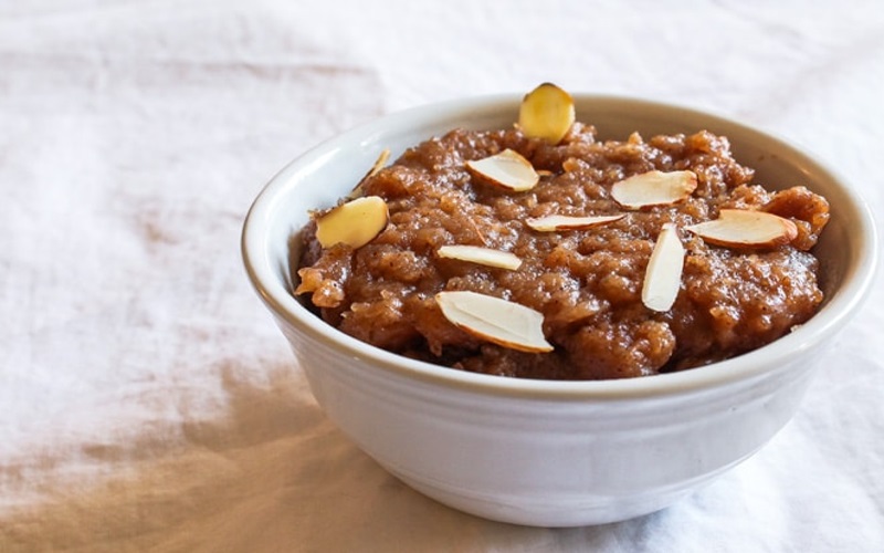 water-chestnut-halwa water-chestnut-halwa