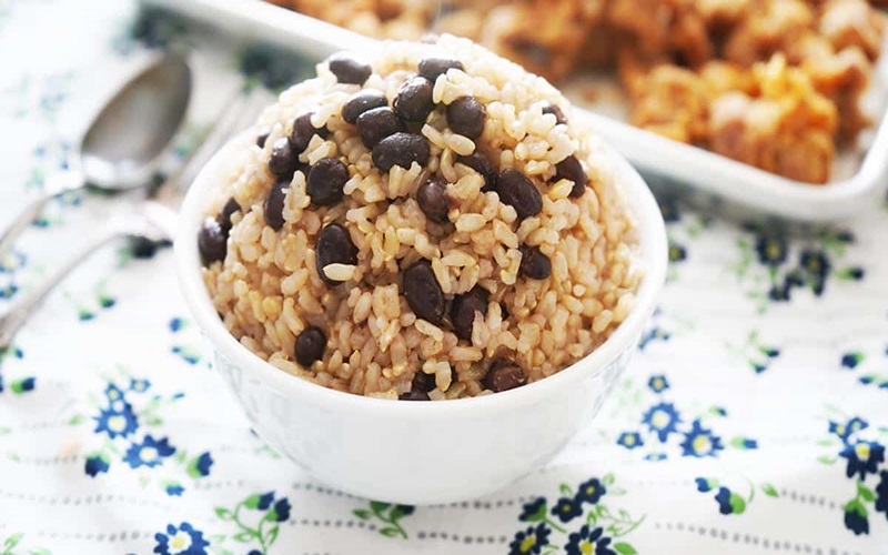 beans-pepper-brown-rice