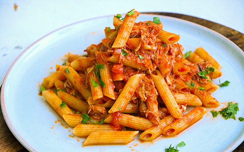mushroom-pasta