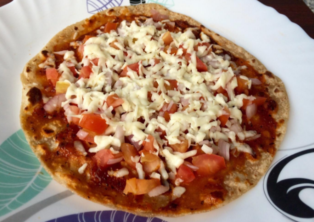 Chapati-Pizza