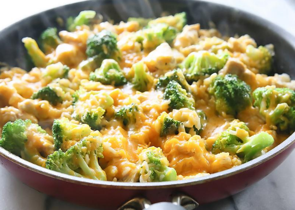 Cheesy-Broccoli-Biryani