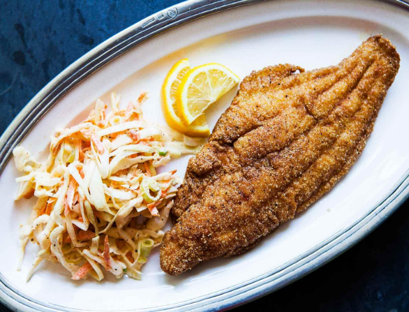 Cornmeal-Crusted-Basa