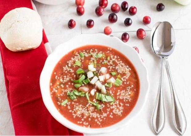 Cranberry-Bok-Choy-Soup