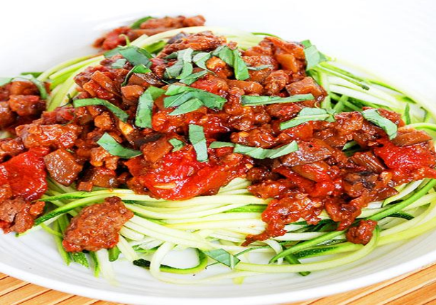 Eggplant-Bolognese