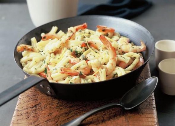 Garlic-prawns-with-white-wine