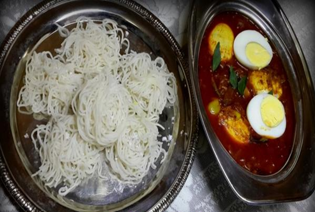 Idiyappam-Egg-Roast