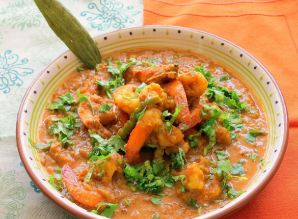 Malai-Prawn-curry-with-coconut-milk