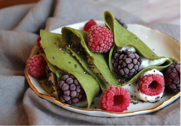 Matcha-Cr&ecirc;pes