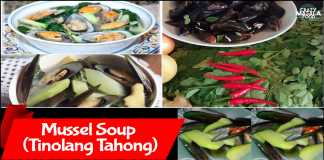 Mussel Soup (Tinolang Tahong)