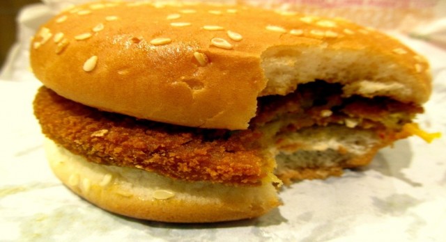 Paneer King Burger At Burger King
