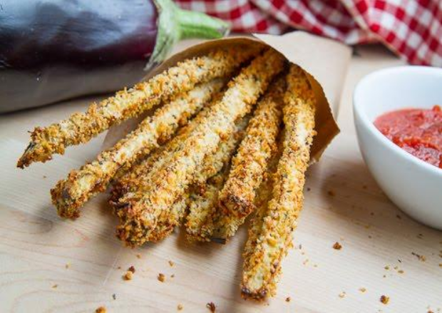 Panko-crusted-eggplant-fries