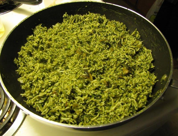 Prawn-pulao-with-green-masala