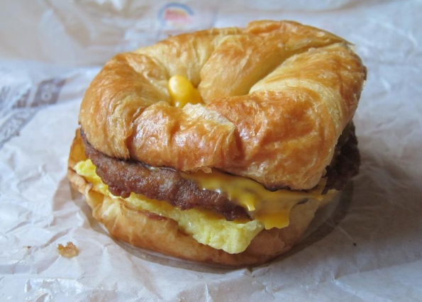 Sausage-And-Cheese-Burger